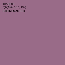 #9A6B89 - Strikemaster Color Image