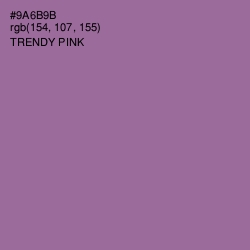 #9A6B9B - Trendy Pink Color Image