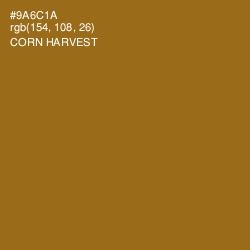 #9A6C1A - Corn Harvest Color Image