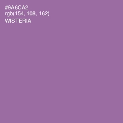 #9A6CA2 - Wisteria Color Image