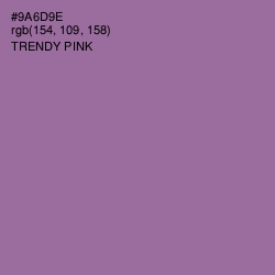 #9A6D9E - Trendy Pink Color Image