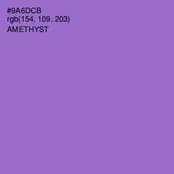 #9A6DCB - Amethyst Color Image
