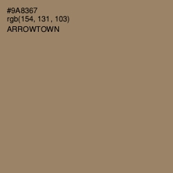 #9A8367 - Arrowtown Color Image