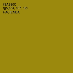 #9A890C - Hacienda Color Image