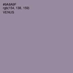 #9A8A9F - Venus Color Image