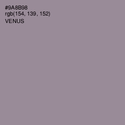 #9A8B98 - Venus Color Image