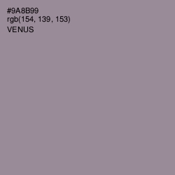 #9A8B99 - Venus Color Image