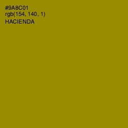 #9A8C01 - Hacienda Color Image