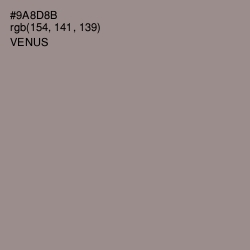 #9A8D8B - Venus Color Image