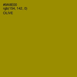 #9A8E00 - Olive Color Image