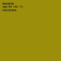 #9A8E0B - Hacienda Color Image