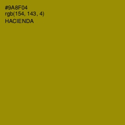 #9A8F04 - Hacienda Color Image