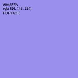 #9A8FEA - Portage Color Image