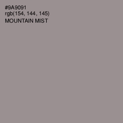 #9A9091 - Mountain Mist Color Image