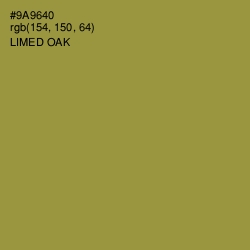 #9A9640 - Limed Oak Color Image