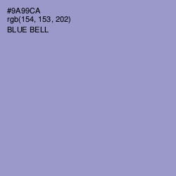 #9A99CA - Blue Bell Color Image