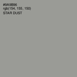 #9A9B96 - Star Dust Color Image