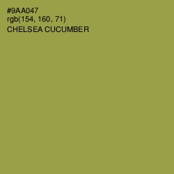 #9AA047 - Chelsea Cucumber Color Image