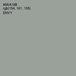 #9AA19B - Envy Color Image