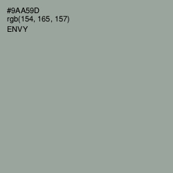 #9AA59D - Envy Color Image