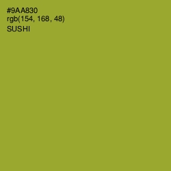 #9AA830 - Sushi Color Image