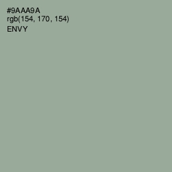 #9AAA9A - Envy Color Image