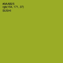 #9AAB25 - Sushi Color Image