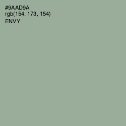 #9AAD9A - Envy Color Image