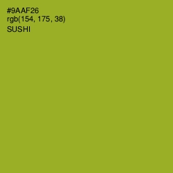 #9AAF26 - Sushi Color Image