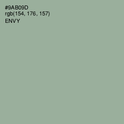 #9AB09D - Envy Color Image