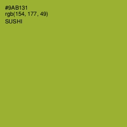 #9AB131 - Sushi Color Image