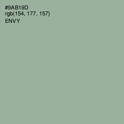 #9AB19D - Envy Color Image