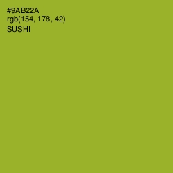 #9AB22A - Sushi Color Image