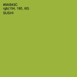 #9AB43C - Sushi Color Image