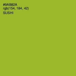 #9AB82A - Sushi Color Image