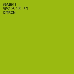 #9AB911 - Citron Color Image
