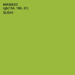 #9ABA3D - Sushi Color Image