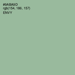 #9ABA9D - Envy Color Image