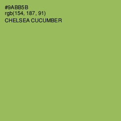 #9ABB5B - Chelsea Cucumber Color Image