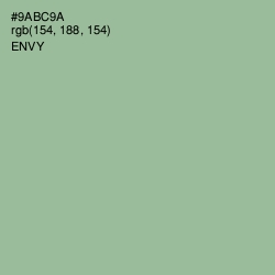 #9ABC9A - Envy Color Image