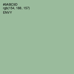 #9ABC9D - Envy Color Image