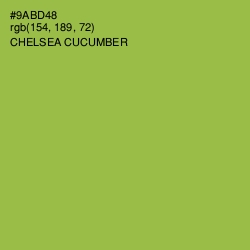 #9ABD48 - Chelsea Cucumber Color Image