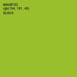 #9ABF2D - Sushi Color Image