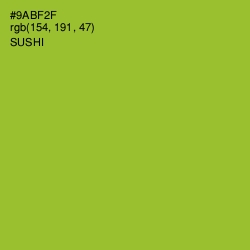 #9ABF2F - Sushi Color Image