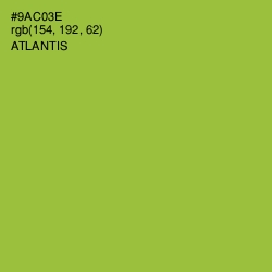 #9AC03E - Atlantis Color Image