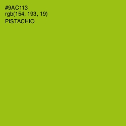 #9AC113 - Pistachio Color Image