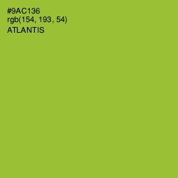 #9AC136 - Atlantis Color Image