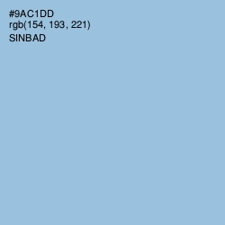 #9AC1DD - Sinbad Color Image