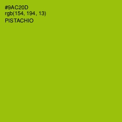 #9AC20D - Pistachio Color Image