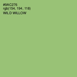 #9AC276 - Wild Willow Color Image